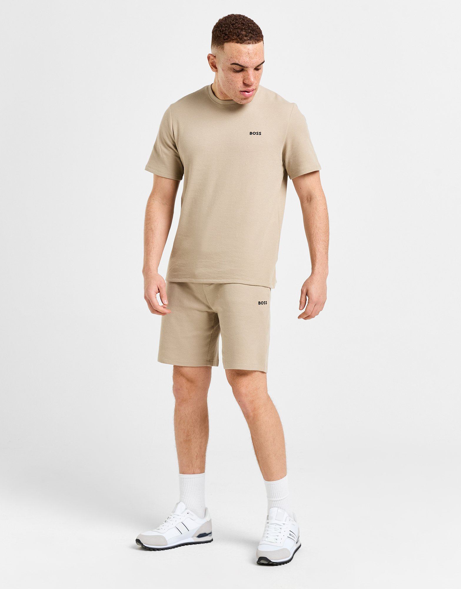 BOSS Short Waffle Homme