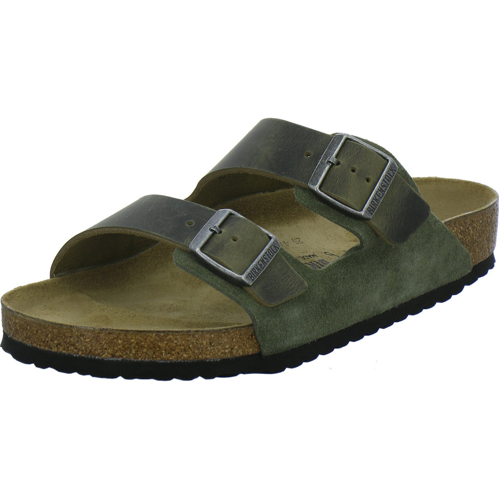 Birkenstock Pantoletten Herren Arizona oliv