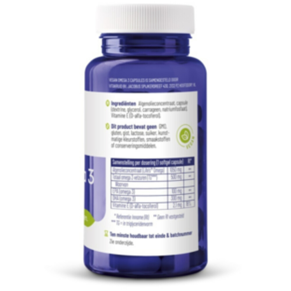 2x Vitakruid Omega-3 1000 TG Vegan90 capsules