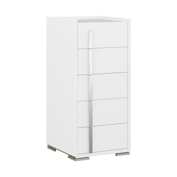 Gautier Tactil Commode Met 5 Lades Wit