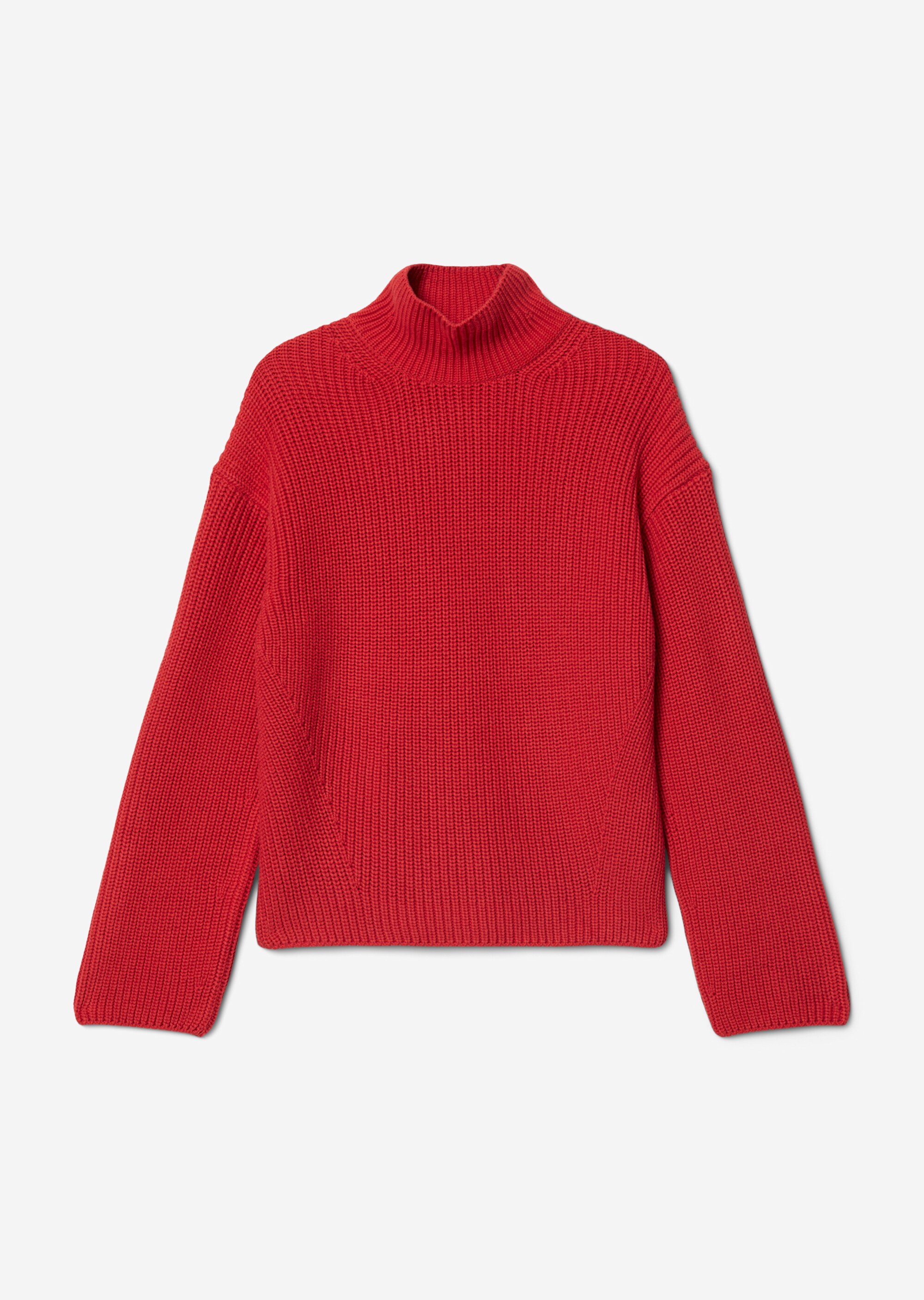 DfC Turtleneck-Strickpullover loose aus Heavy Weight Cotton