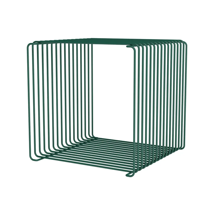 Montana - Panton Wire Regal / Beistelltisch 34,8 cm, pine green
