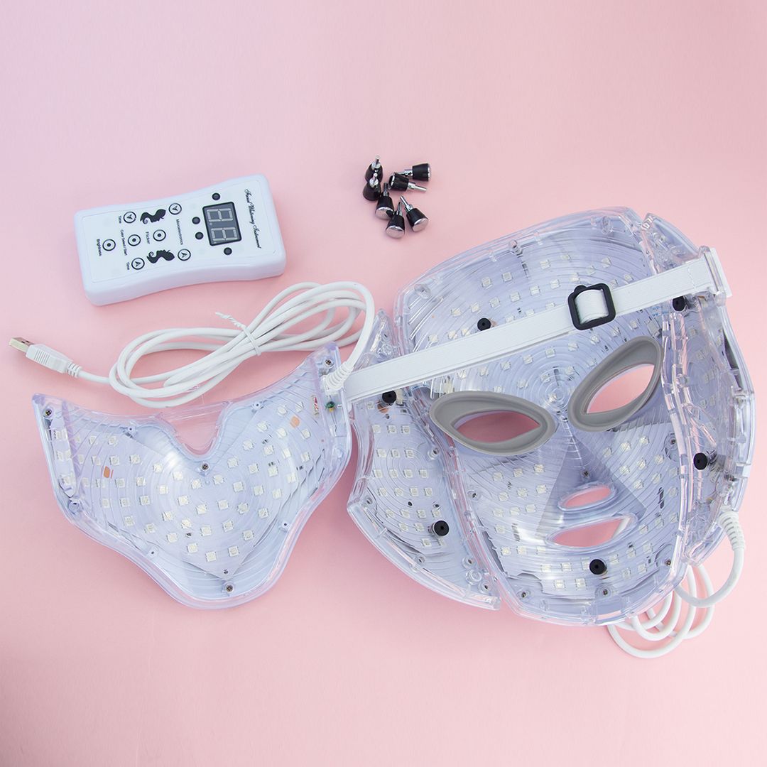Erth skin london 7 Farben Gesichts + Hals LED Maske