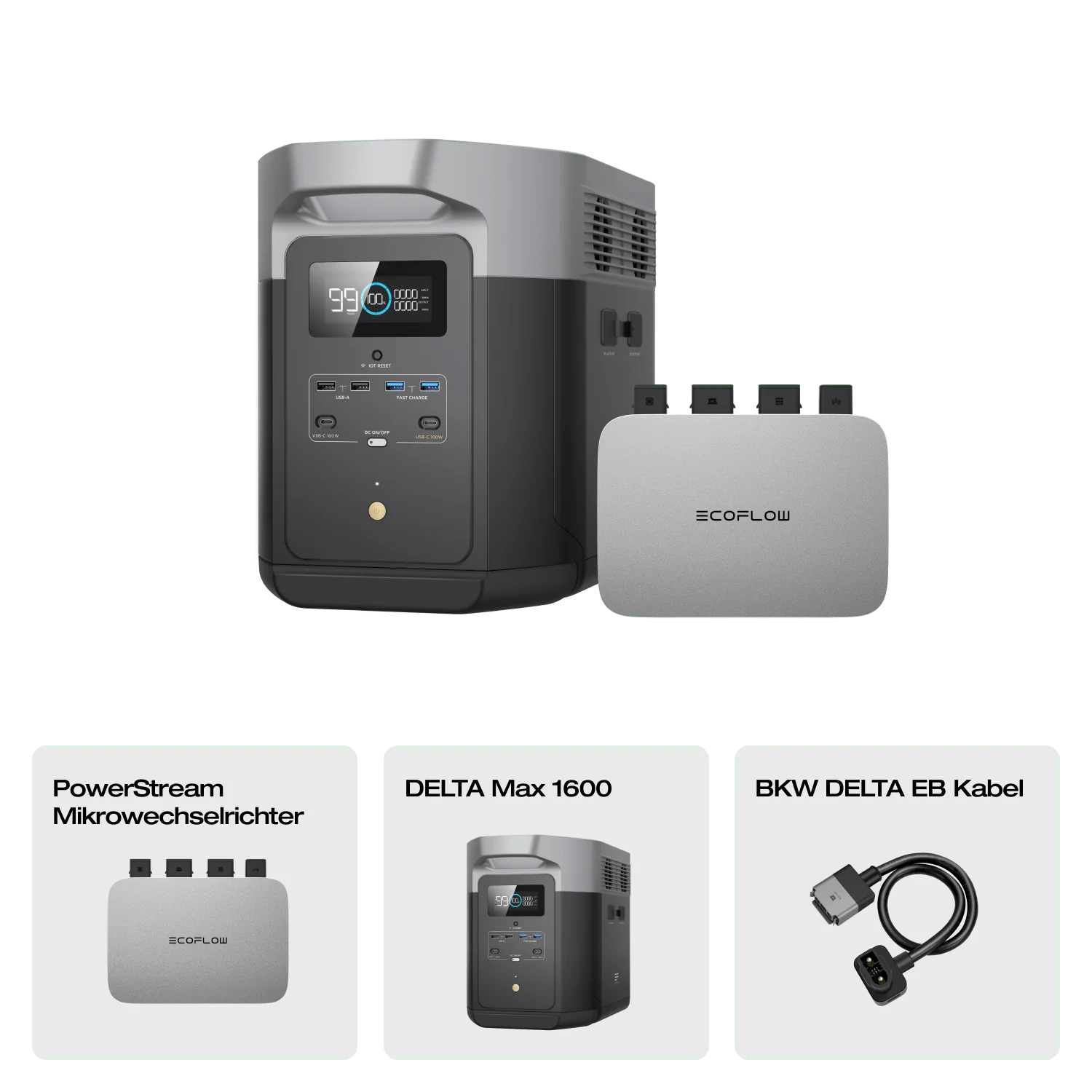 EcoFlow DELTA Max Tragbare Powerstation