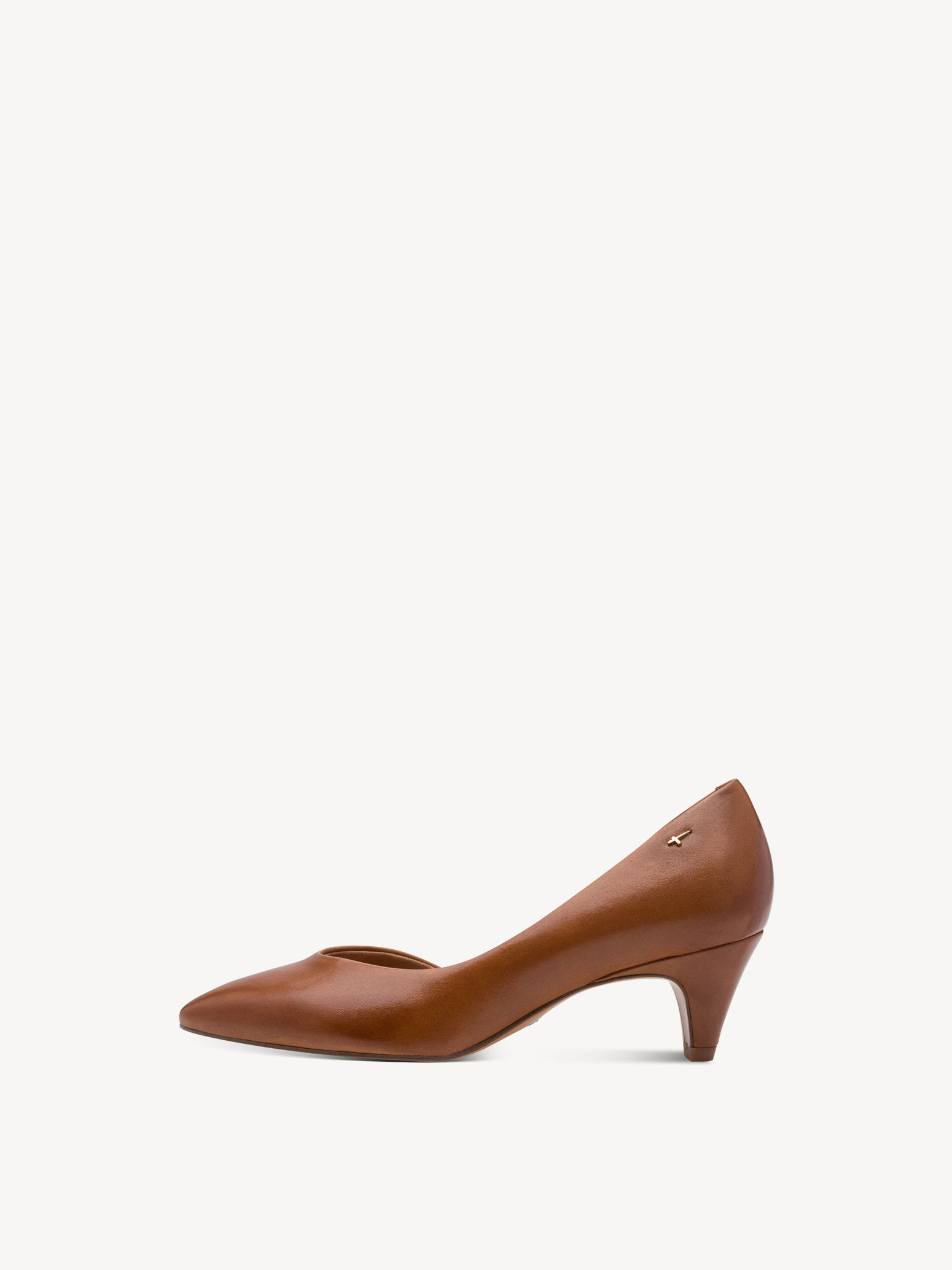Leren Pumps - bruin