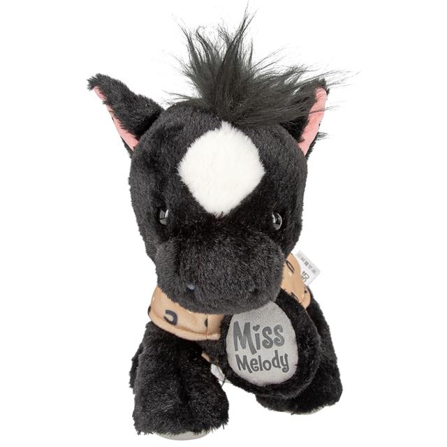 Knuffel Miss Melody Black Angel Zwart