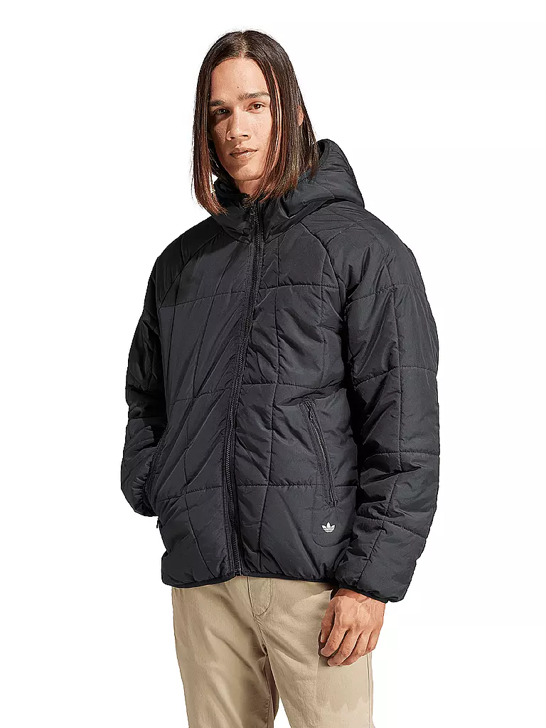 ADIDAS ORIGINALS Steppjacke schwarz