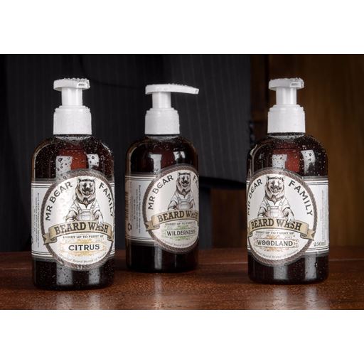 Mr. Bear Family Beard Beard Wash, Woodland