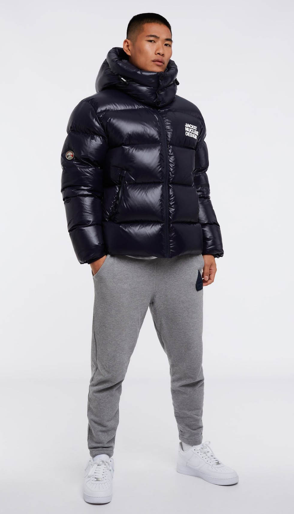 LAXNY Puffer Jacket Herre Ink