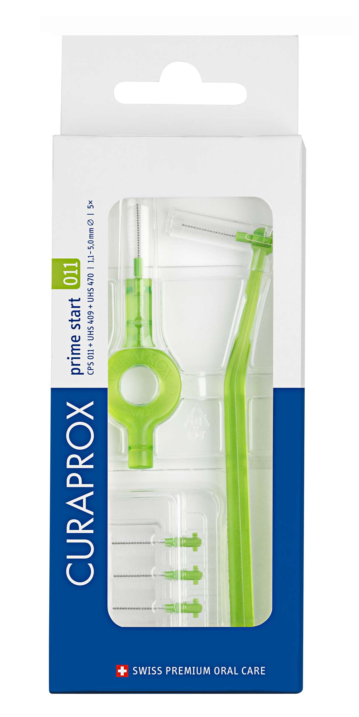 CURAPROX CPS 11 prime start 5 Interdentalbürsten  UHS 409&470 1 Stk
