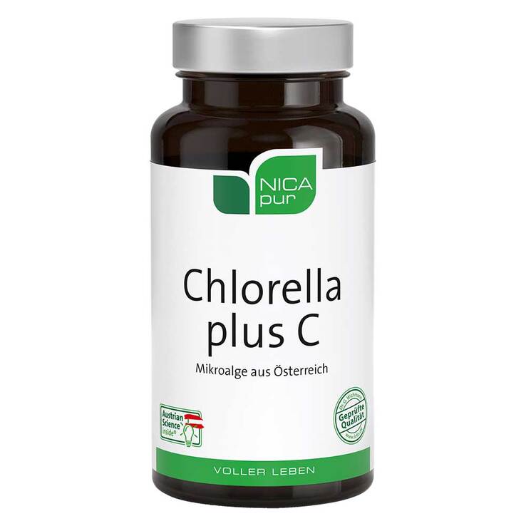 Nicapur Chlorella Plus C Kapseln, 90 St