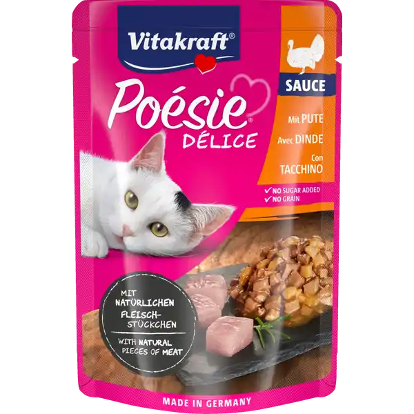 Poésie Délice mit Pute in Sauce
