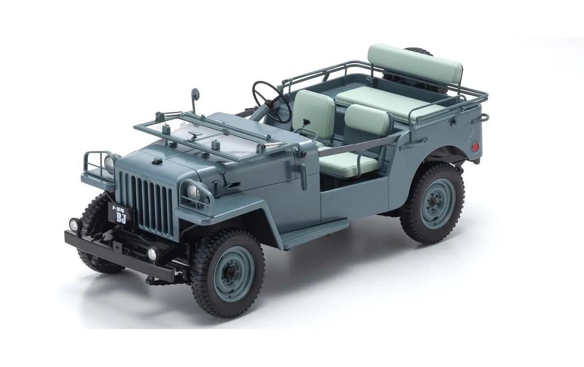Toyota Land Cruiser BJ Blaugrün, 1:18<br>Detailgetreues Modellauto für Sammler im Massstab 1:18