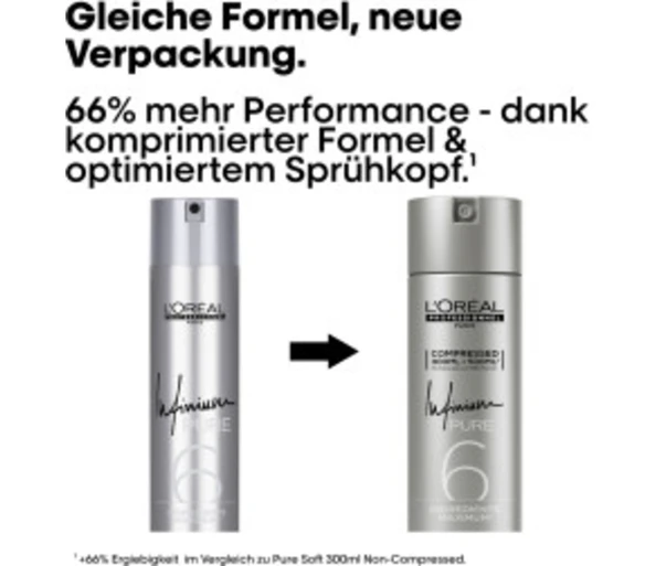 L'Oréal Professionnel Infinium Pure Soft Compressed Spray