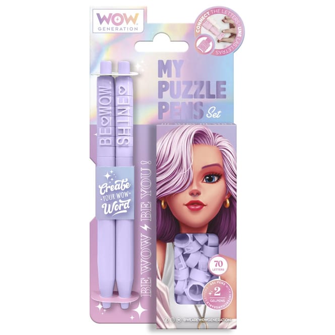 WOW Generation - 2 Puzzle Stifte - Gelstifte - 1 Stück