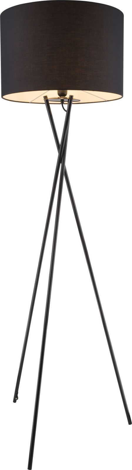 Stehleuchte - schwarz - Ø 54 cm