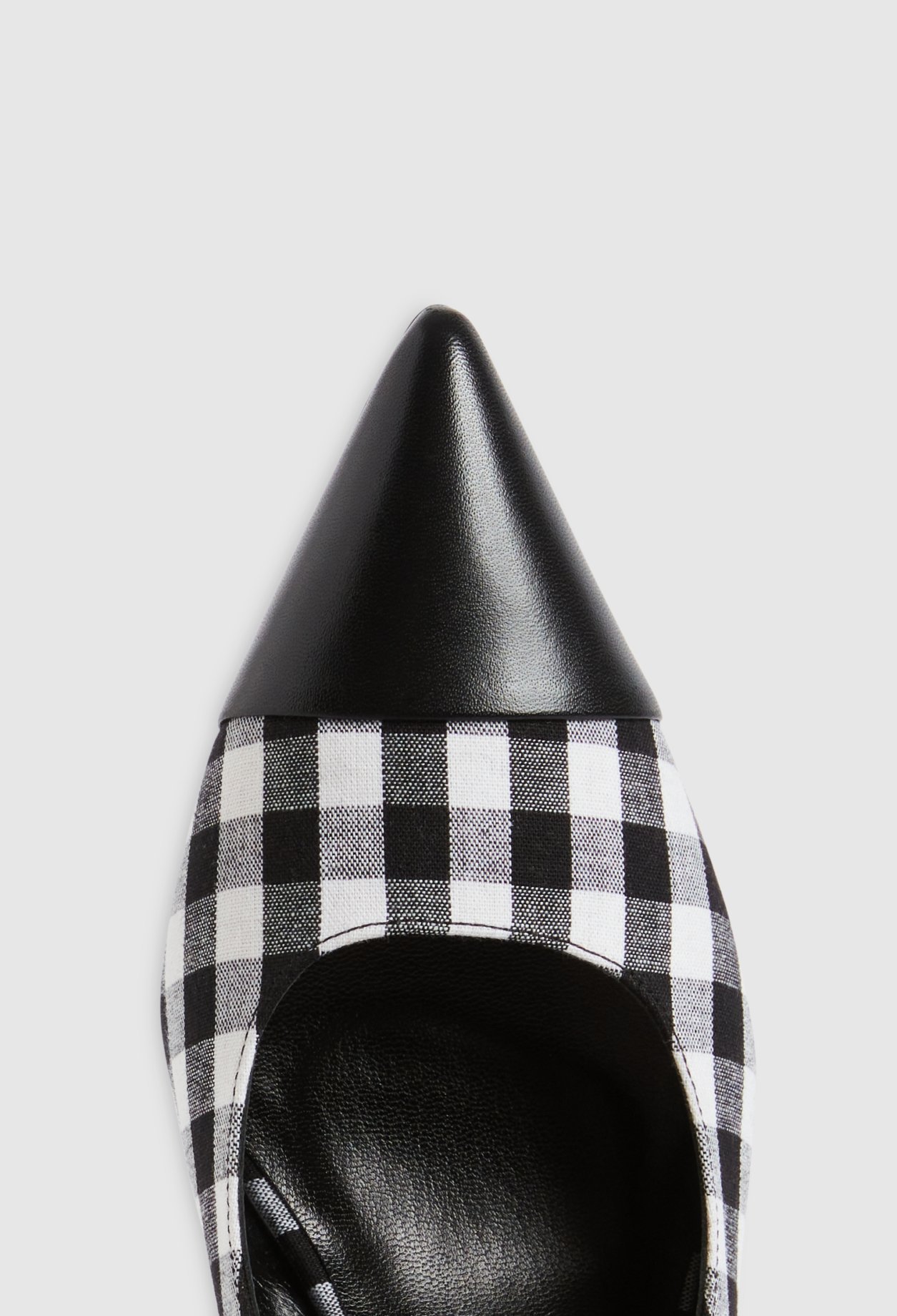 Escarpins slingback vichy