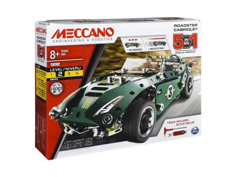 Meccano Multi 5 Model Set - Pull Back Car