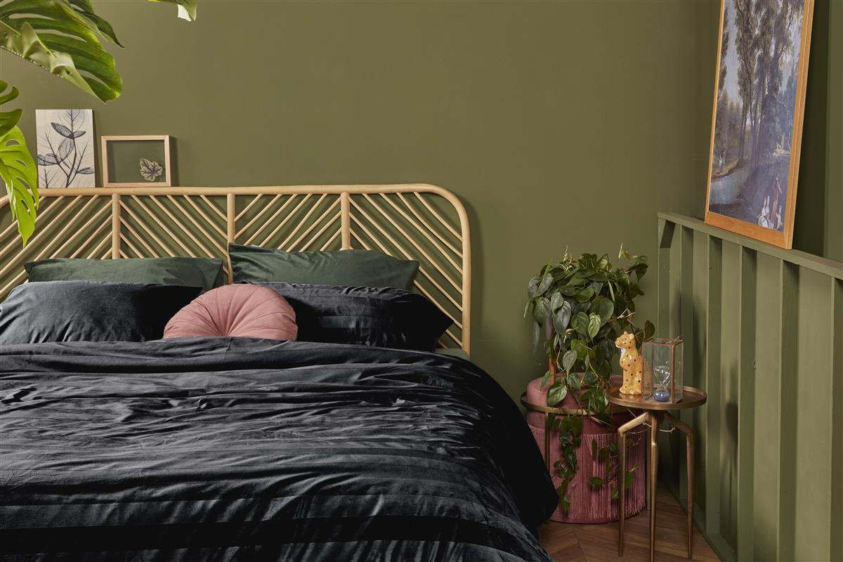 Bettwäsche SOFT SHINE Samt 135x200 cm, mit 1 Kissen