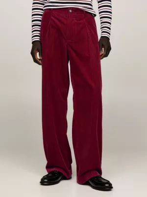 Calças chino de veludo cotelê Crest Relaxed Fit