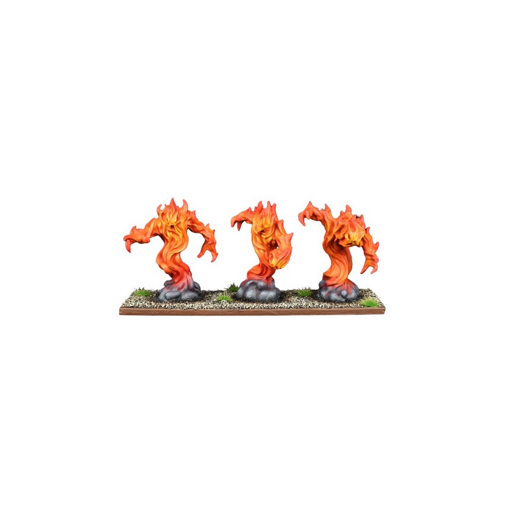 Kings of War - Forces de la Nature - Régiment d'Élémentaires de Feu