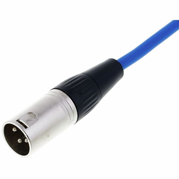 the sssnake SM10BL Mikrofonkabel blau