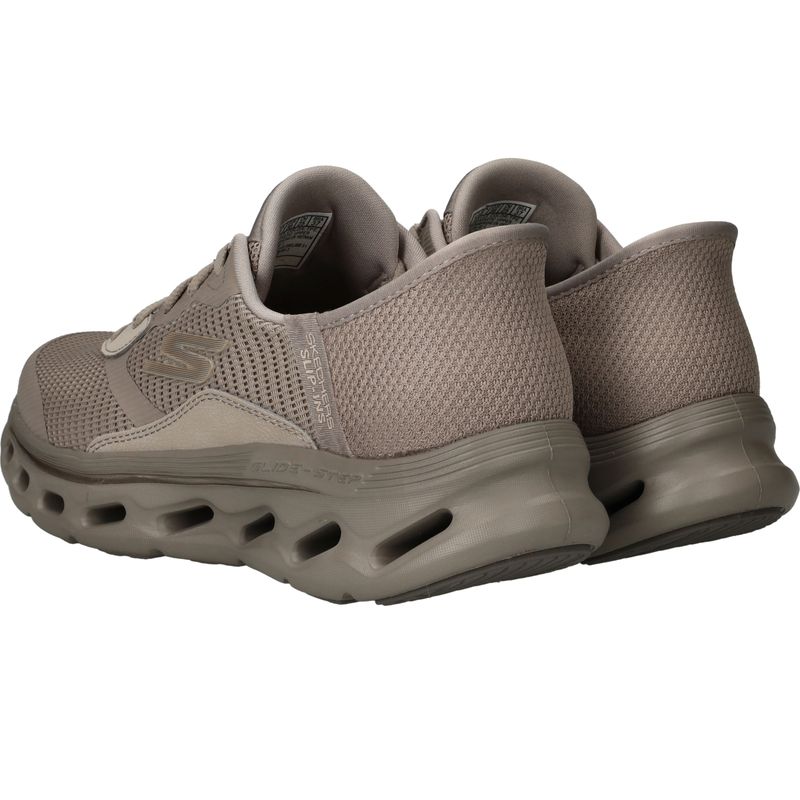 Skechers Slip-Ins Go Walk Glide-Step Sneakers Taupe Dames