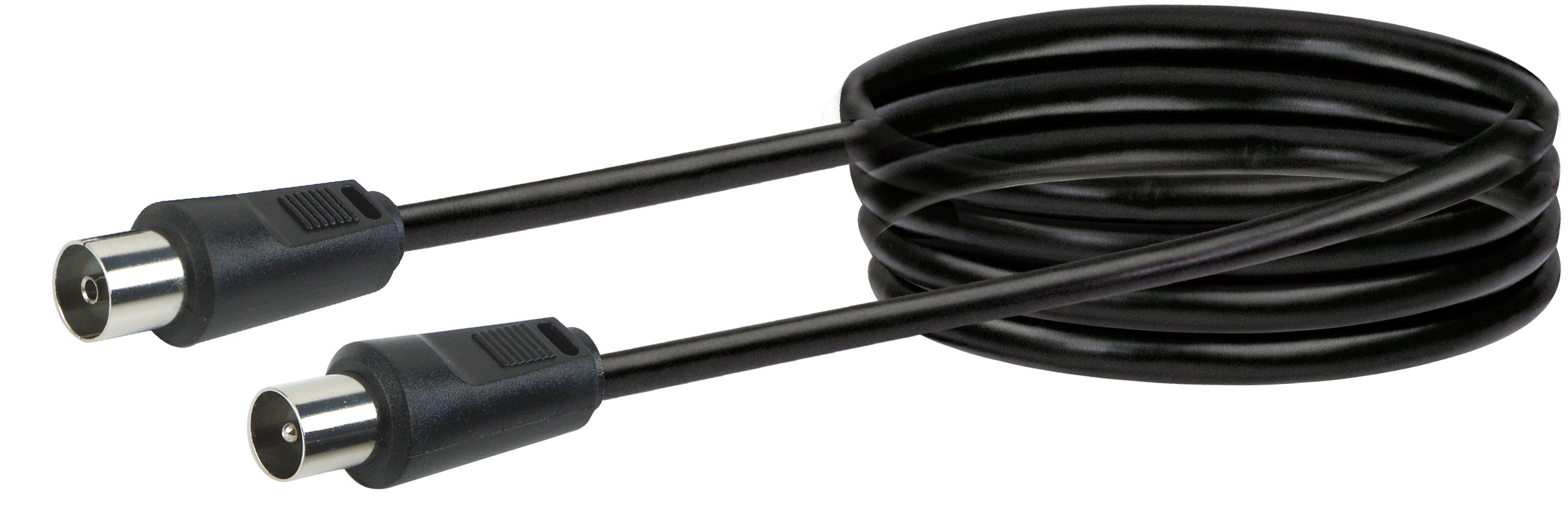 Schwaiger KVK30 3 meter IEC zwarte antennekabel