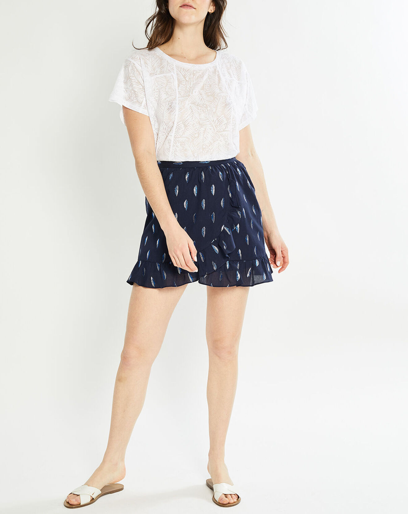 Karl Marc John Top Ange blanc