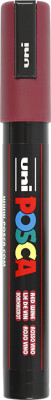 Posca Tusch - Nr. Pc-5M - Tykkelse 2,5 MM - Red Wine
