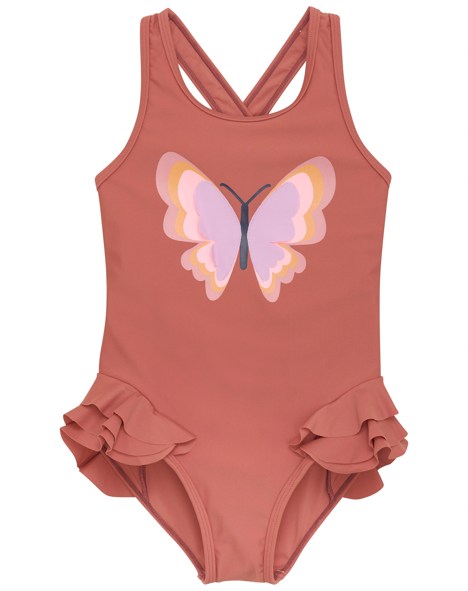 Badeanzug SWIMFLY in dusty cedar