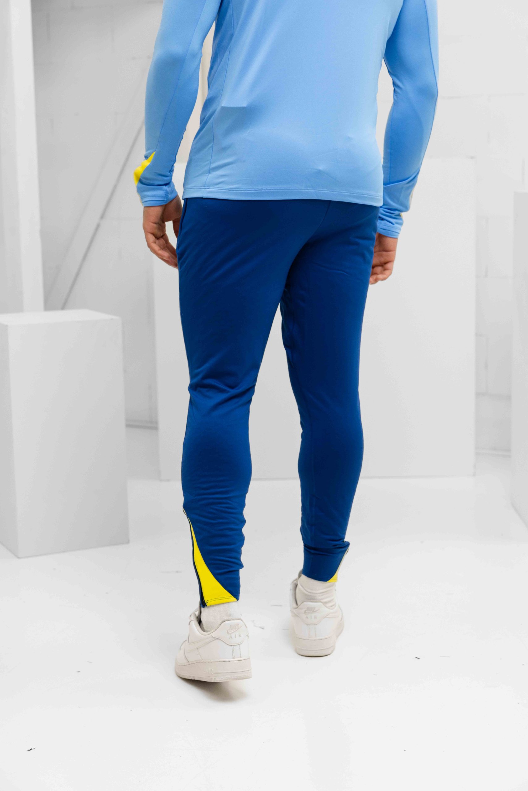 FC Barcelona Strike Trainingspak 1/4 Zip 2025/2026 Heren Blauw/Geel