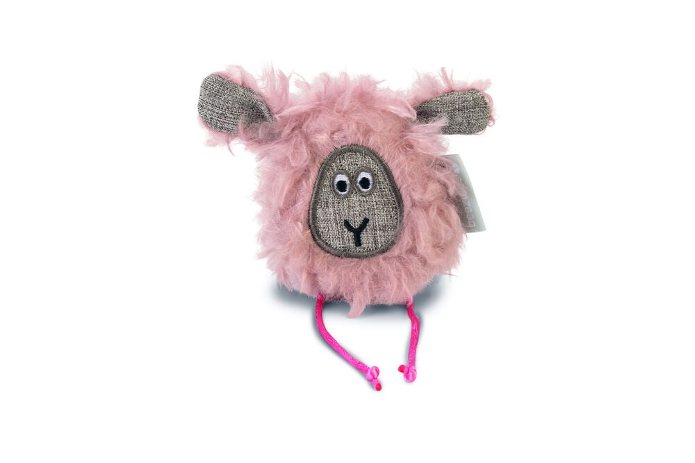 Beeztees Schaap Gaya  - Kattenspeeltje - Roze