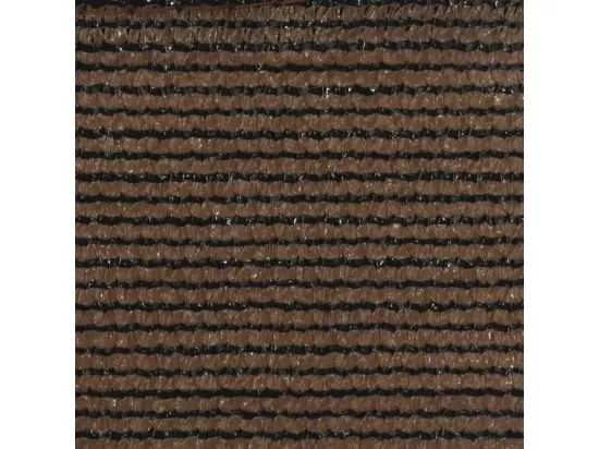 Voile d'ombrage 160 g/m² Marron 2,5x3,5 m PEHD