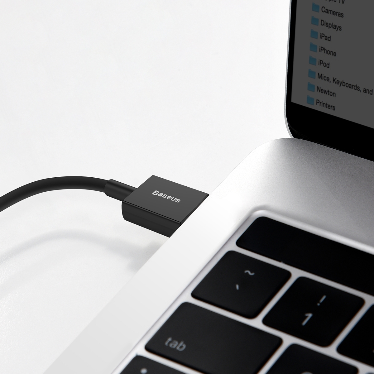 Ladekabel USB Typ C 2 m schwarz