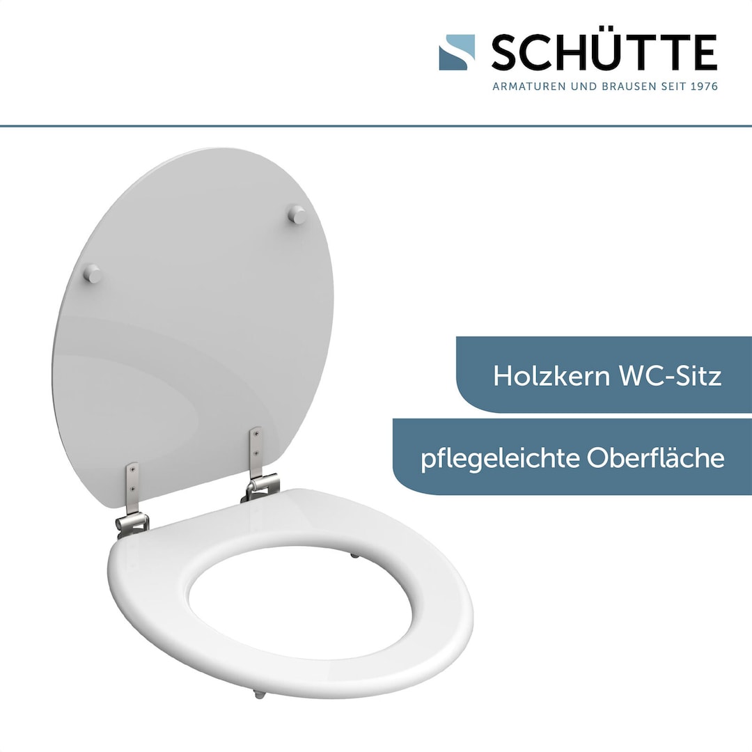 SCHÜTTE WC-Sitz MDF/Holzkern