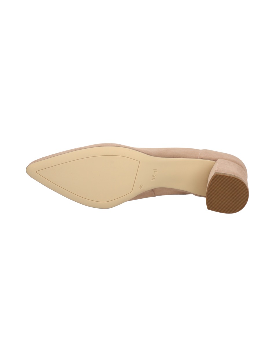 Veloursleder Pumps