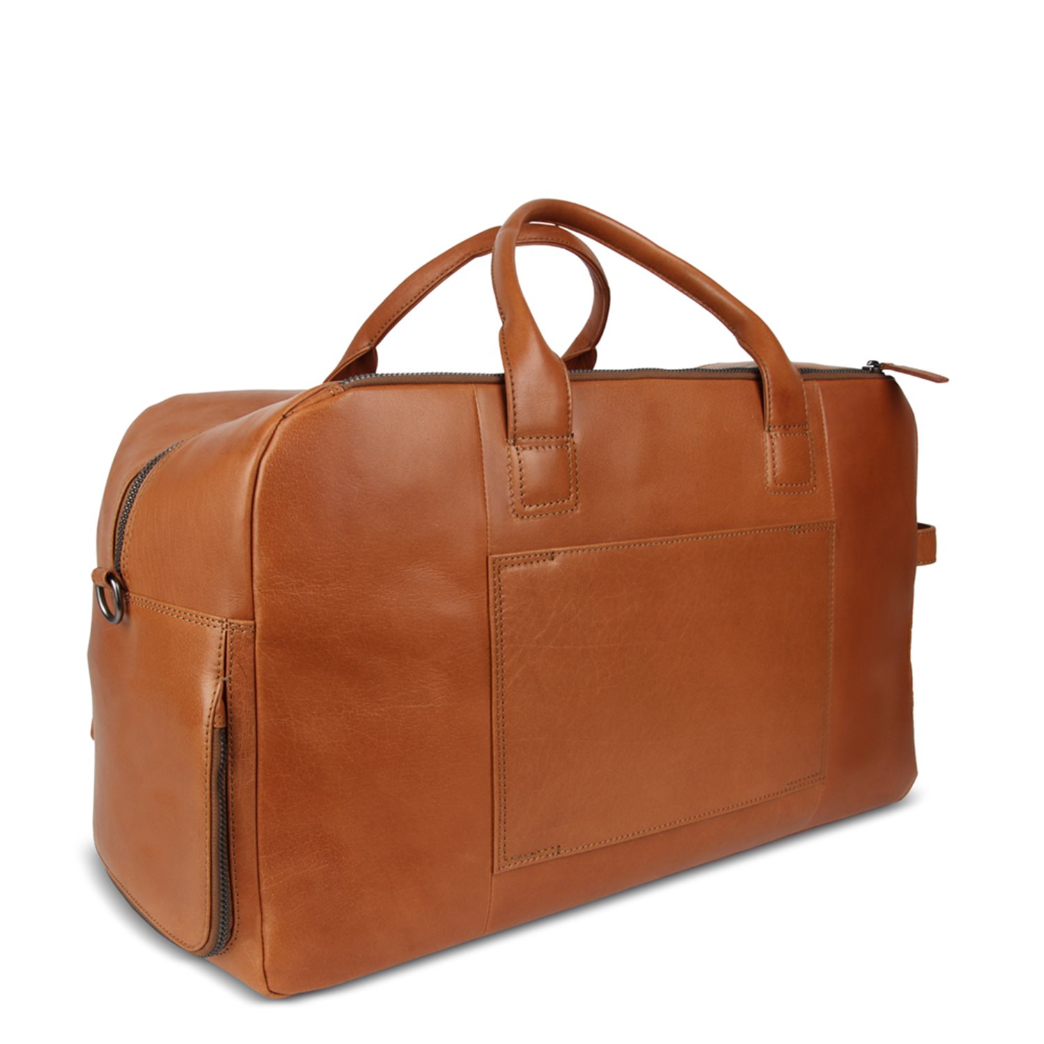 Plevier Breccia Weekender cognac