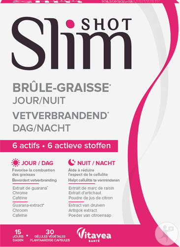 Vitavea Slimshot Brûle-Graisse Jour/Nuit 30 Gélules
