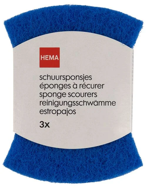 3 éponges à récurer sans rayer