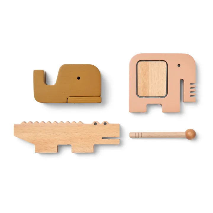 Liewood Kit d'éveil musical Torsten | Tuscany rose/Golden caramel
