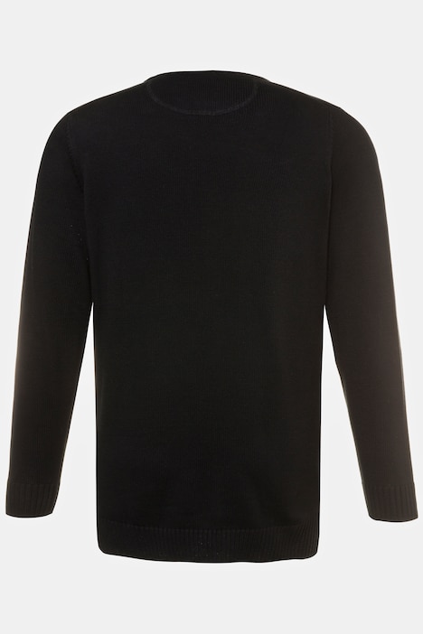 Pullover, runder Ausschnitt, JP1880-Stick, Baumwolle