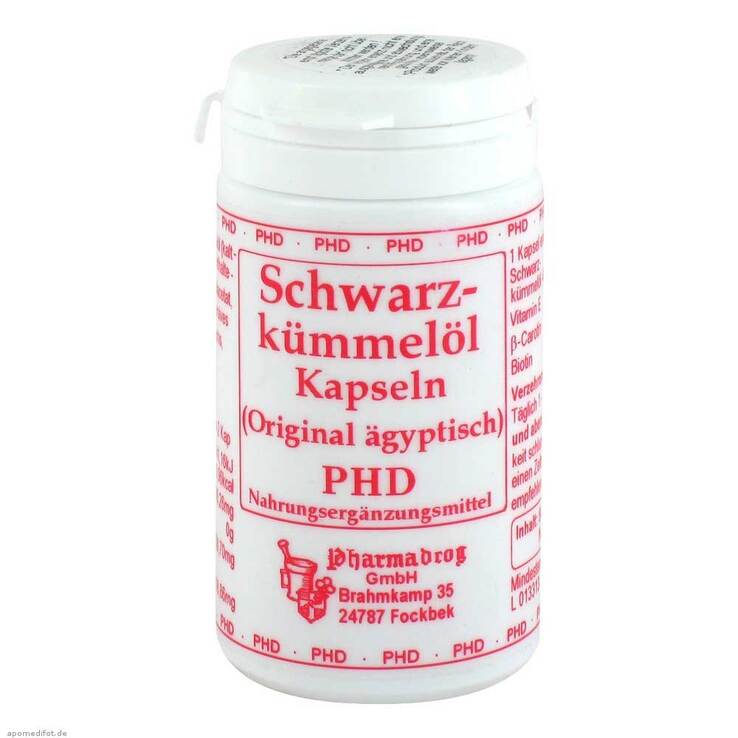 Schwarzkümmelöl Kapseln original ägypt., 80 St