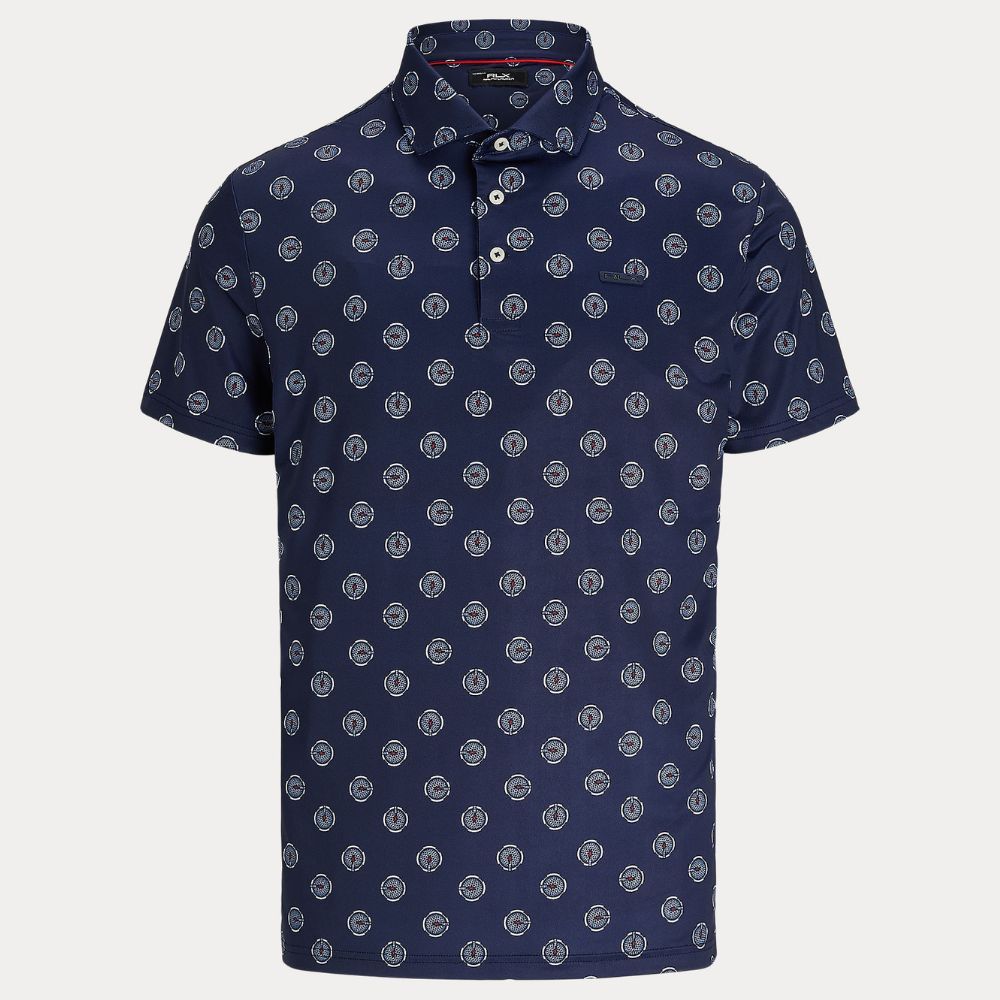 Tailored Fit Pique Herre Navy