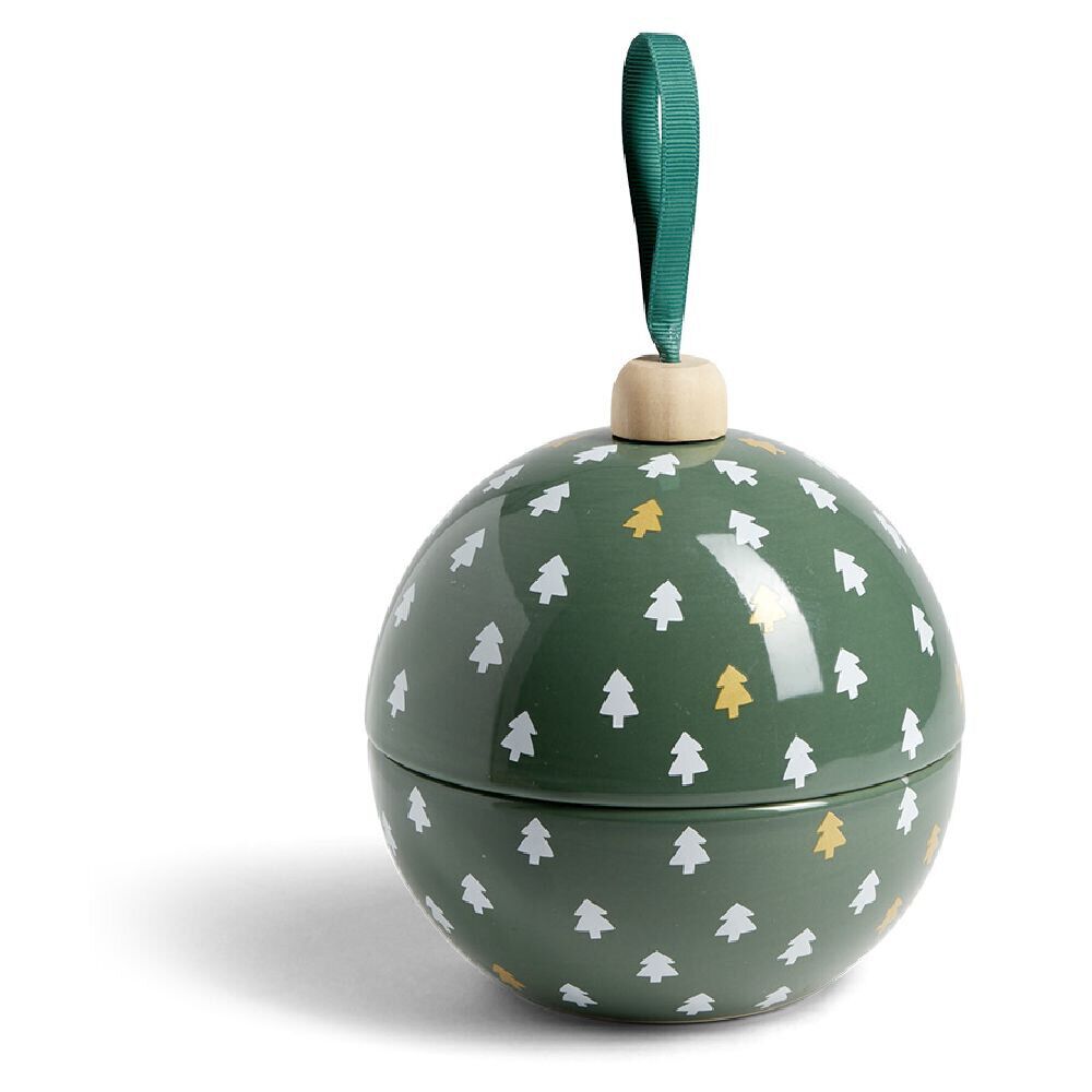 Bougie bonbonnière de Noël senteur sirop d'érable