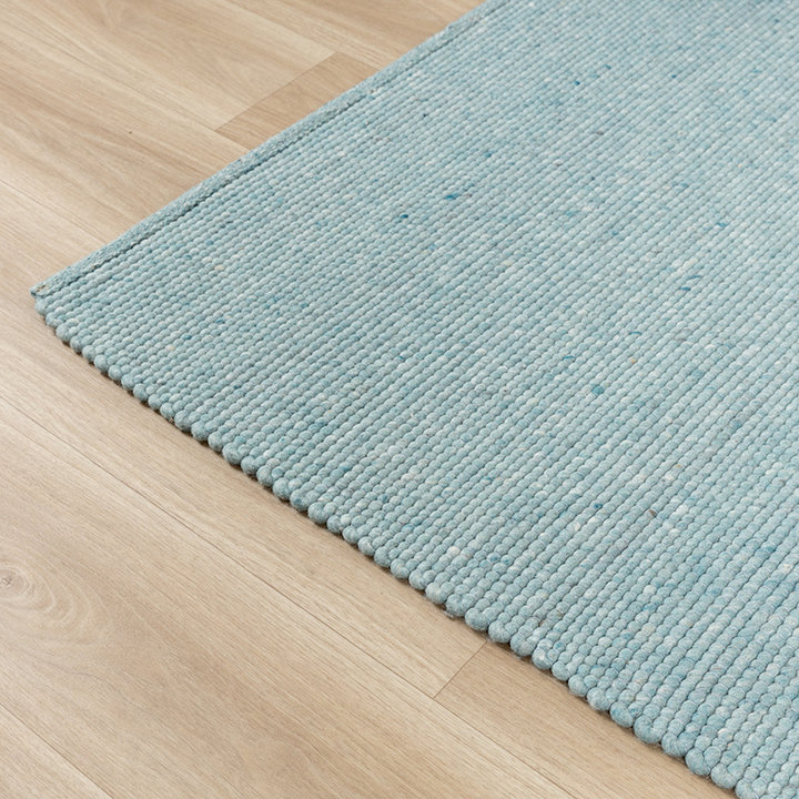 Wollen vloerkleed - Wise Blauw