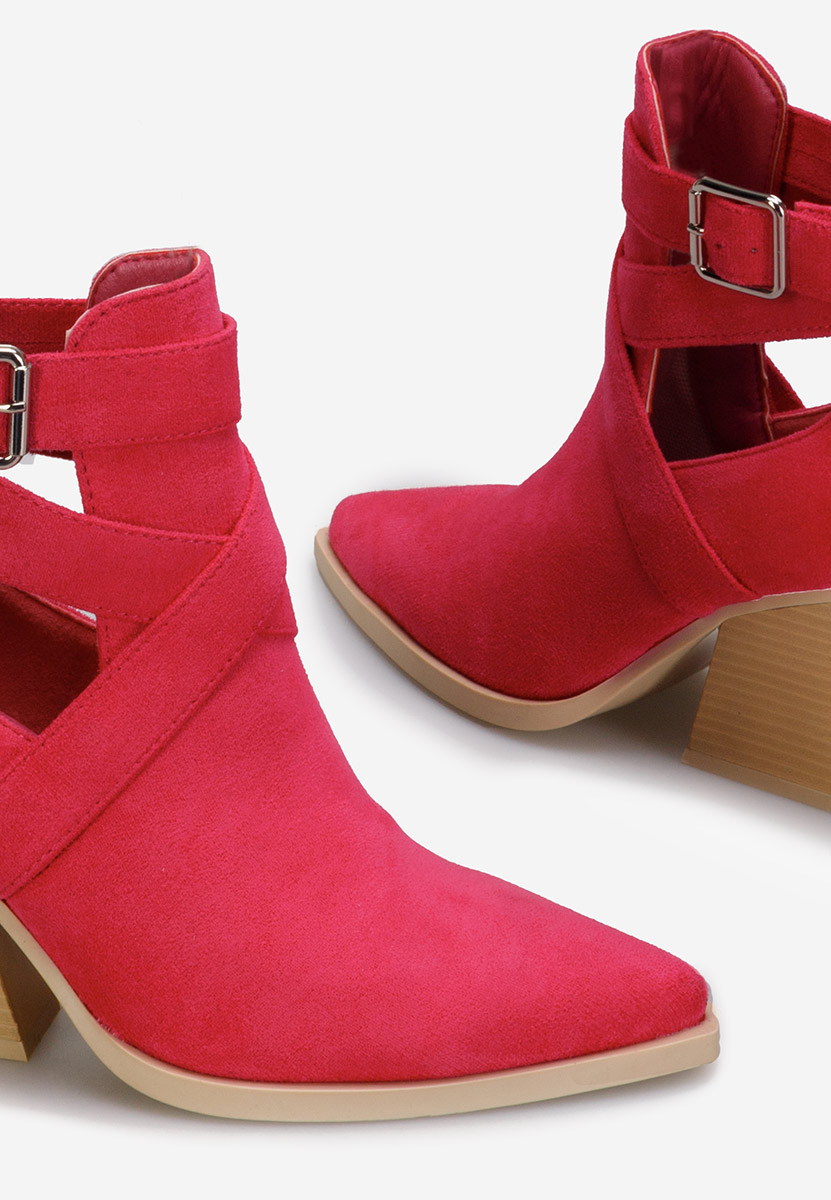Bottines d'été fuchsia Rayana