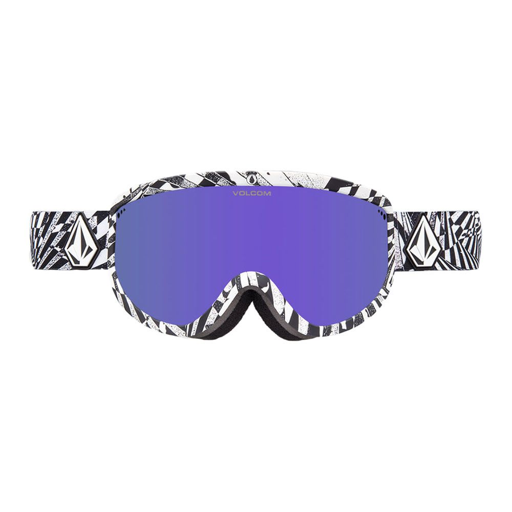 Volcom FOOTPRINTS - Masque ski Homme op art/purple chrome