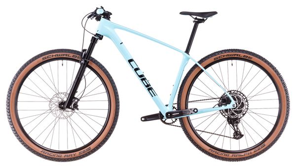 VTT Semi-Rigide Cube Reaction C:62 One Sram NX/SX Eagle 12V 29'' Bleu Dazzle 2025