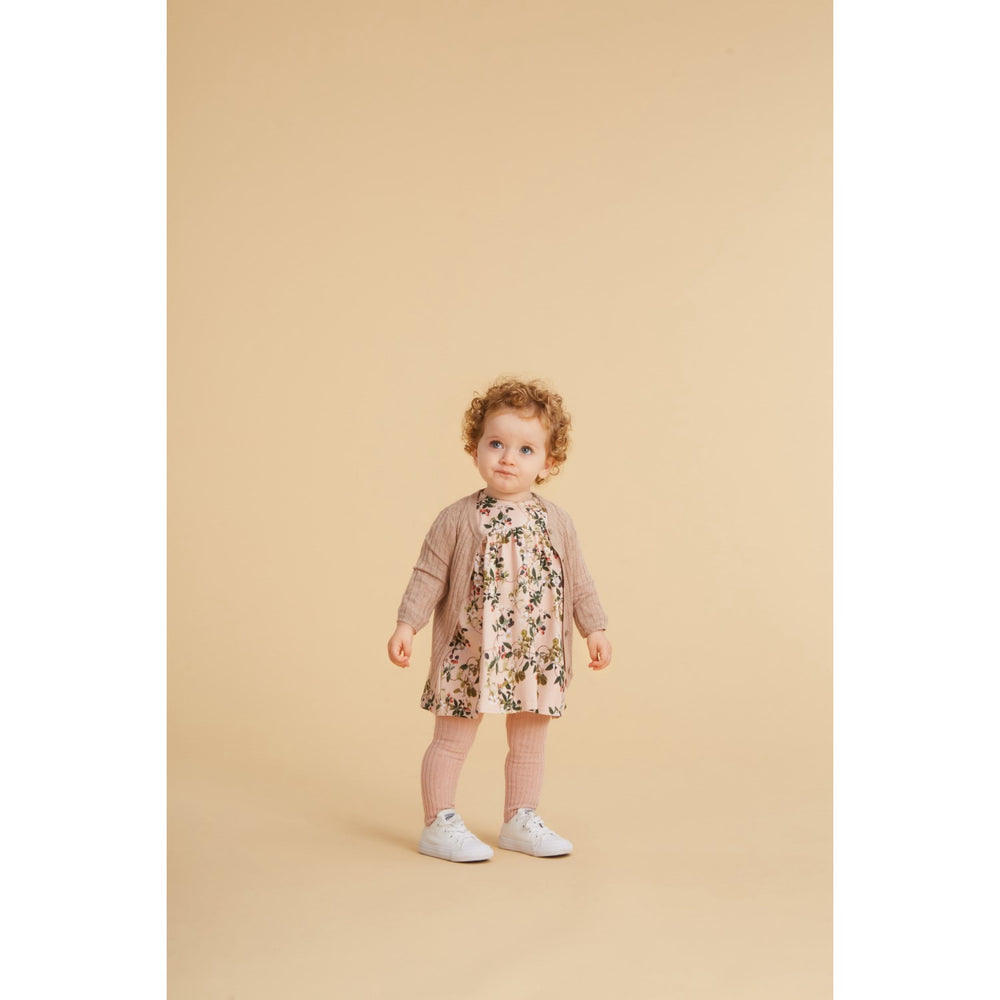 Køb Molo Oatmeal Melange Georgette Cardigan